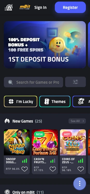 mbit casino bonus