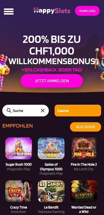 happyslots casino willkommensbonus