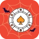 halloween casino chip icon