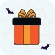 halloween geschenk icon