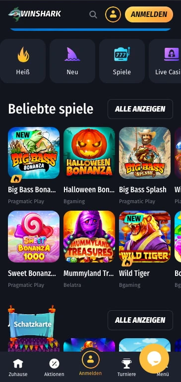 winshark casino spiele