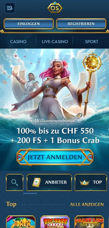 oceanspin casino bonus